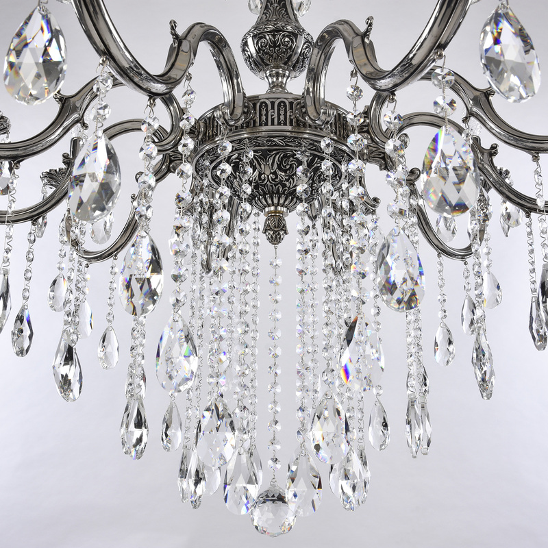 Подвесная люстра Bohemia Ivele Crystal Verona 72101/10/300 B NB