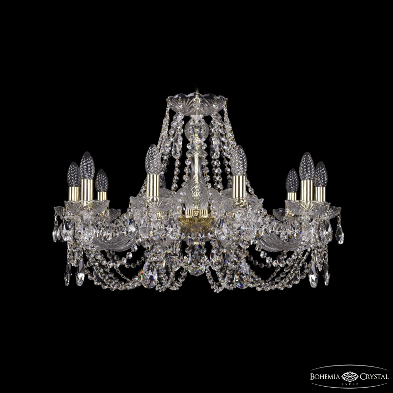 Подвесная люстра Bohemia Ivele Crystal 1406/10/240 G