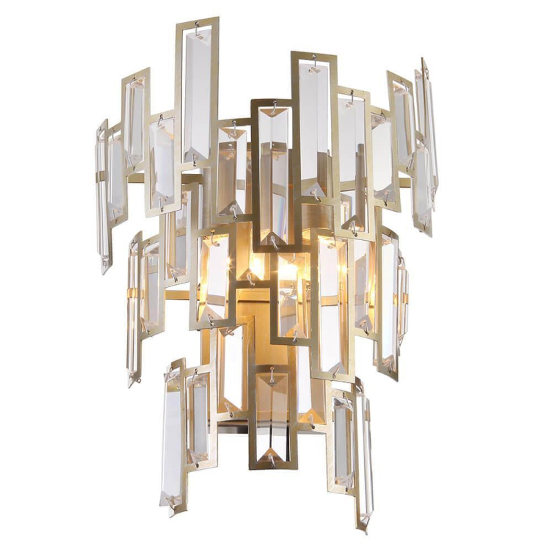 Настенный светильник Lumien Hall Элиан 0002/2W-SRGD