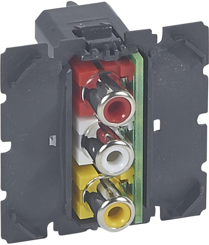 Розетка RCA Legrand Celiane 067313