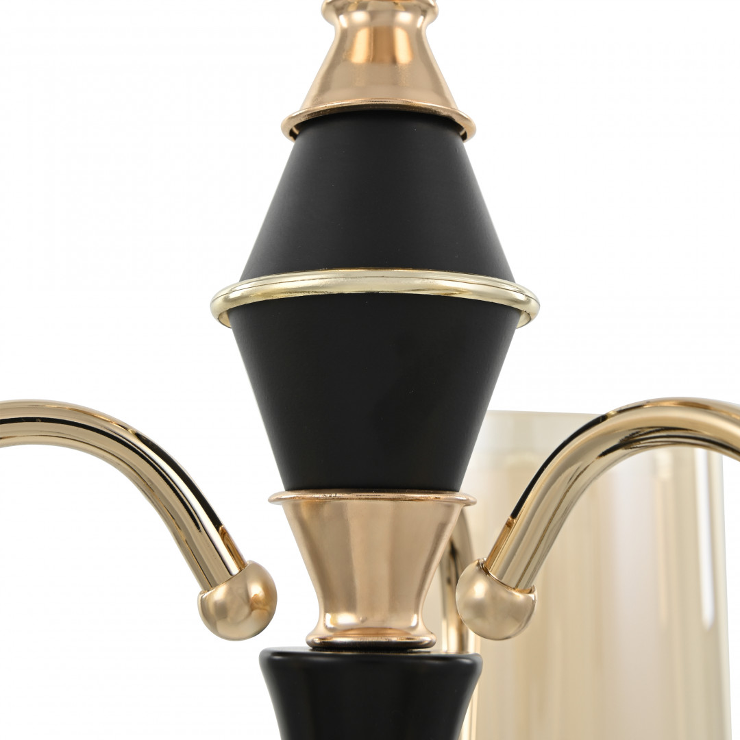 Подвесная люстра Arte Milano Florentia 302237/8 Bk/Gd