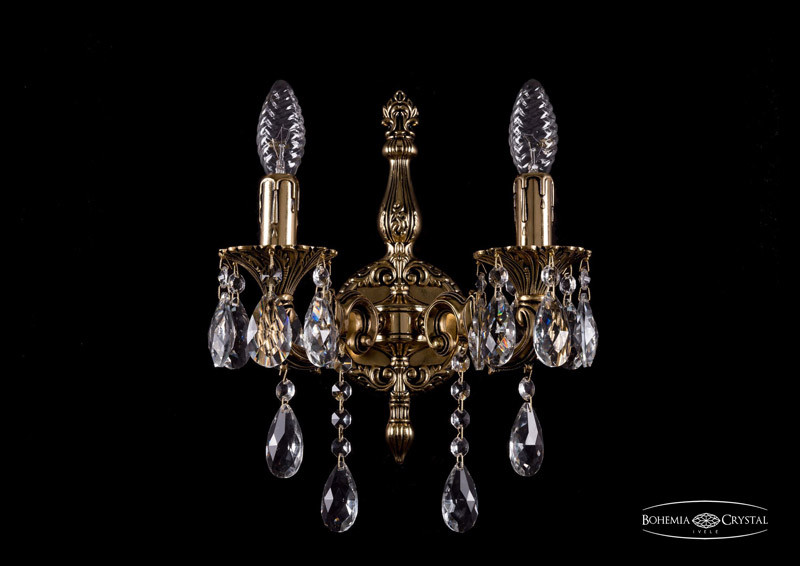 Бра Bohemia Ivele Crystal 1702B/2/CK125IV/B/GB