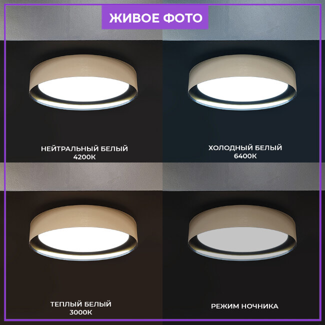 Потолочный светильник Seven Fires Лагом 48203.40.72.77BK-CFGD