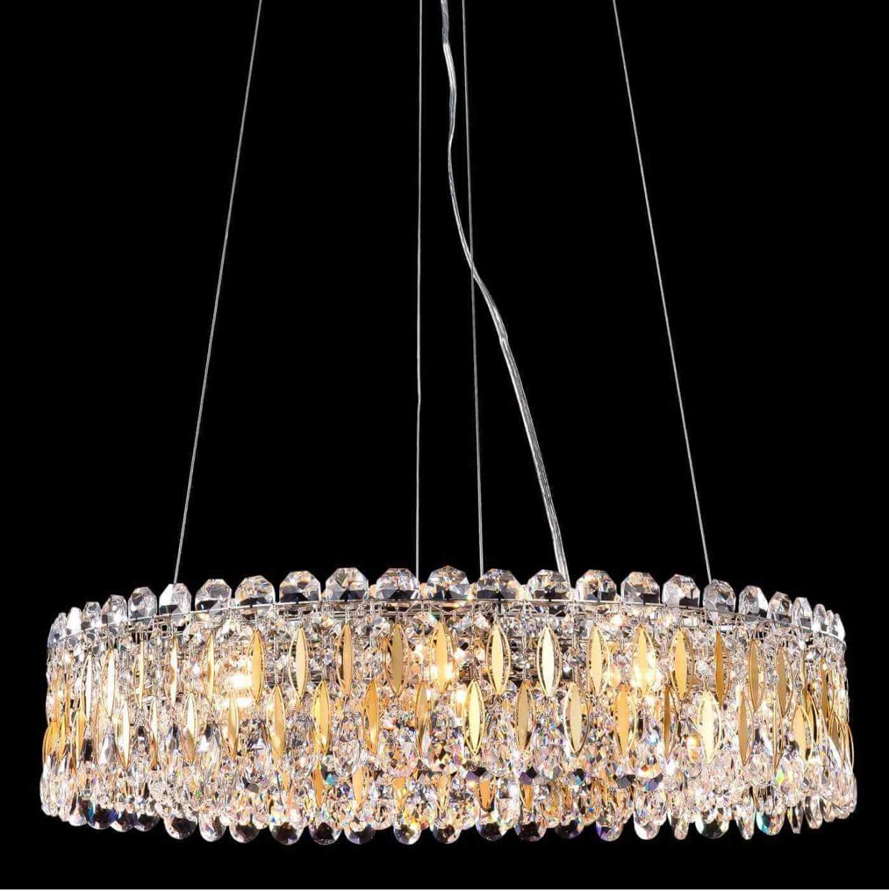 Подвесная люстра Crystal Lux Lirica SP10 D610 Chrome