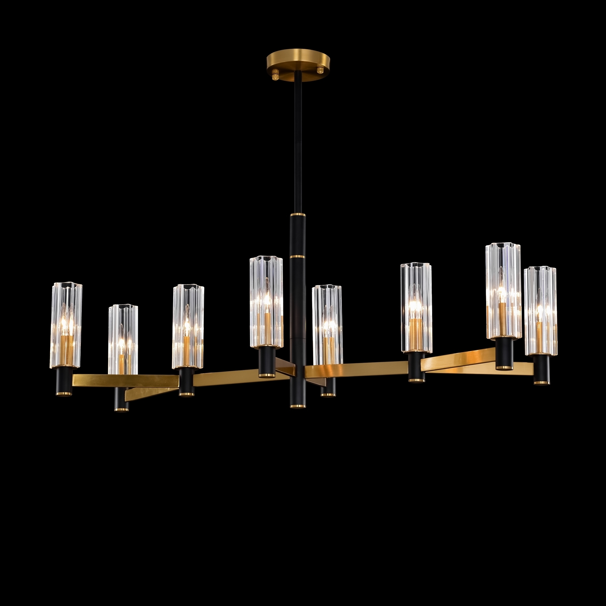 Люстра на штанге Freya Ambra FR5167PL-08BS