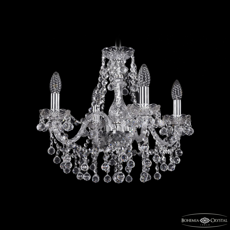 Подвесная люстра Bohemia Ivele Crystal 1409/4/160 Ni