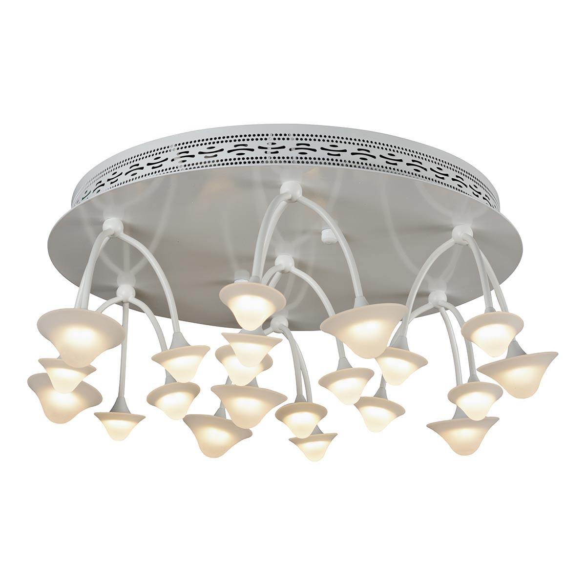 Потолочная светодиодная люстра iLedex Darner C50068/7Y WH УЦ