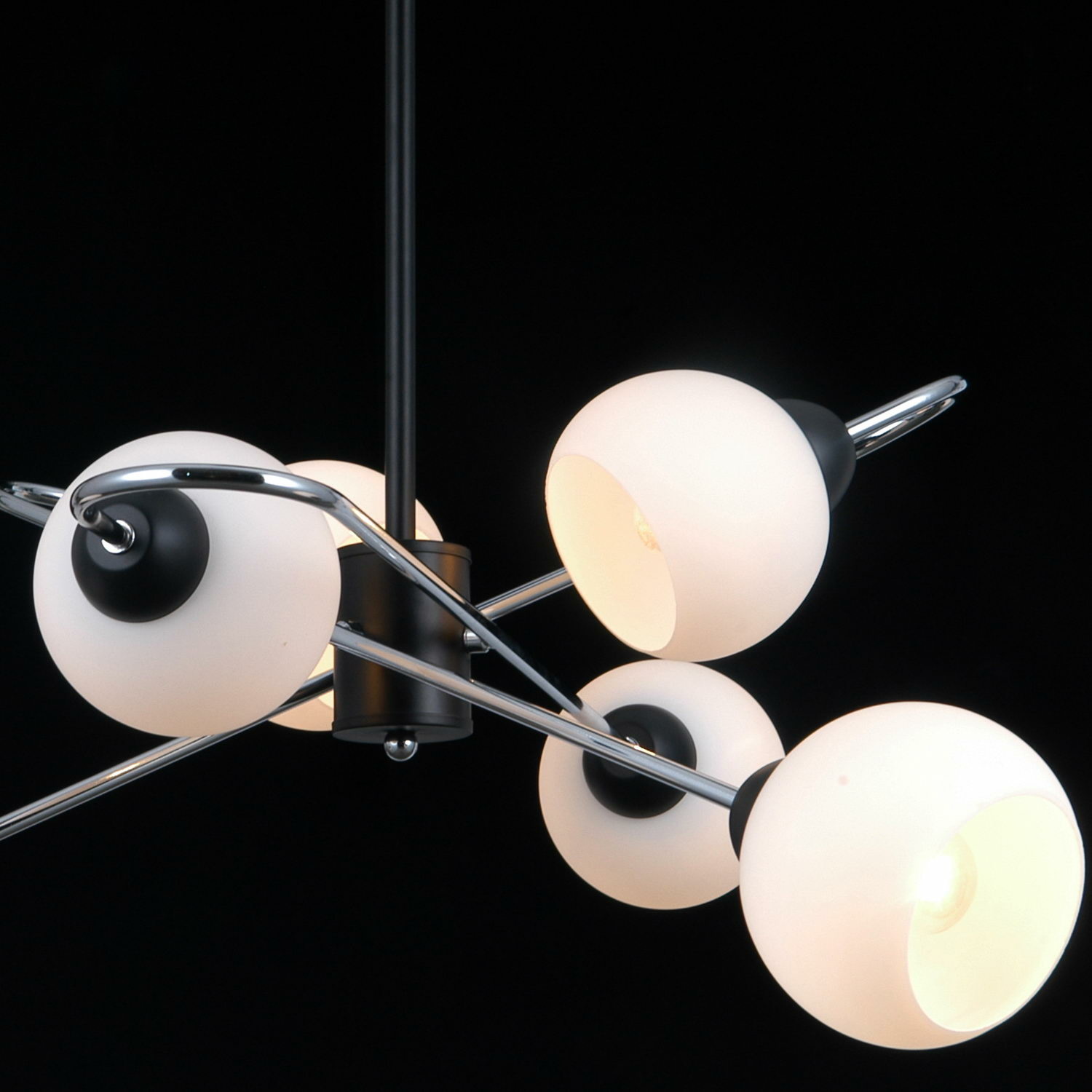 Люстра на штанге Illumico IL0451-6PCSQ-79 BK