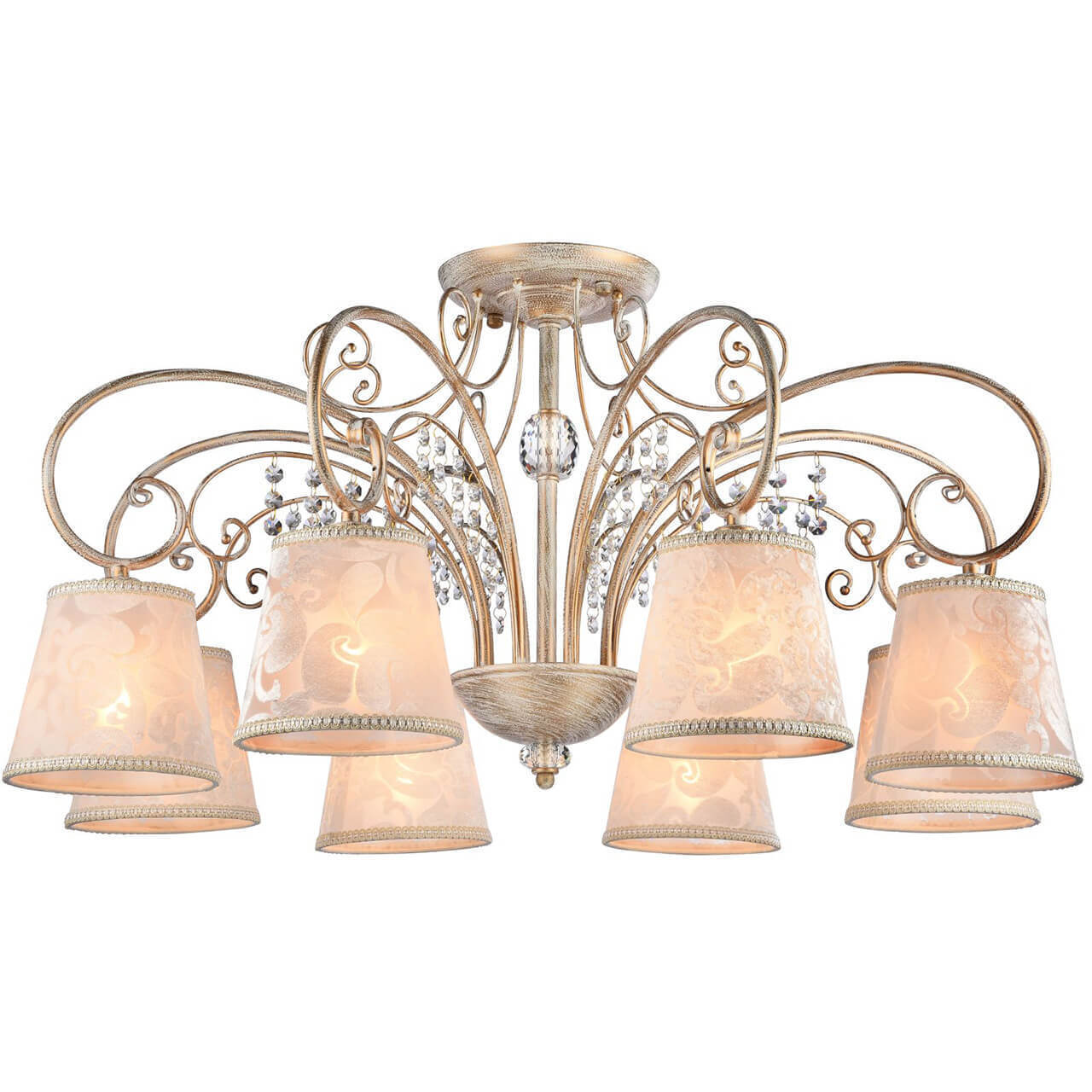 Подвесная люстра Freya Lorette FR2406-PL-08-WG