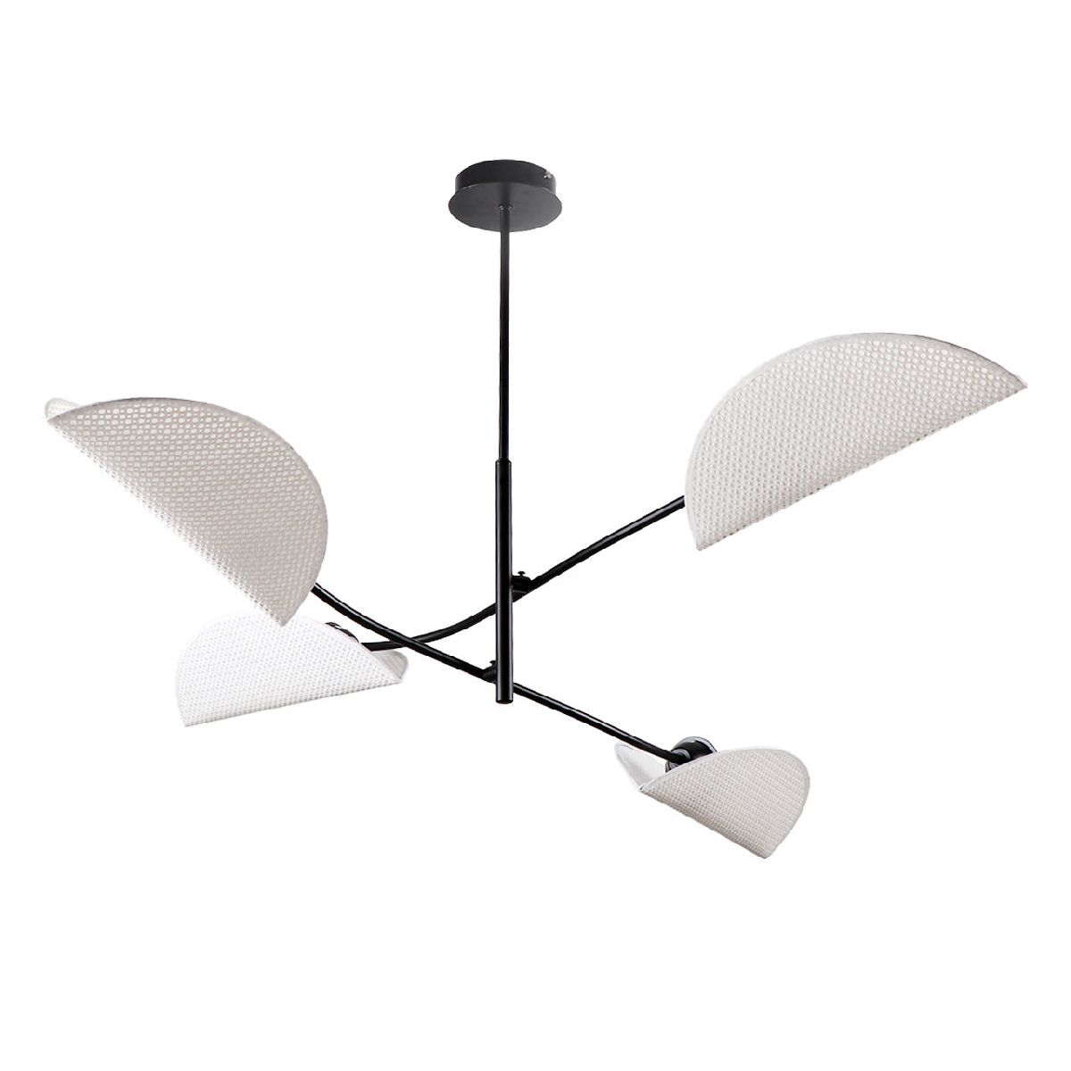 Люстра на штанге IMEX MD.8379-4-P-WH