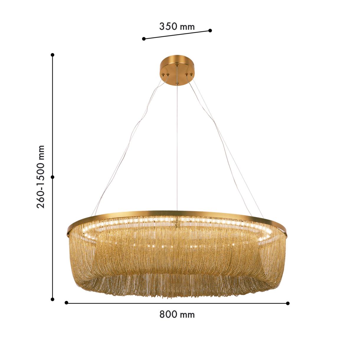 Подвесная люстра Favourite Vandfald 4491-8P