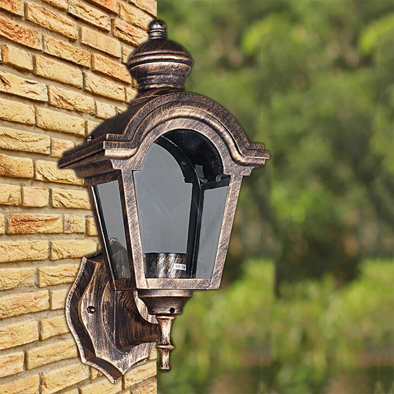 Уличный настенный светильник Reluce 08027-0.2-001W BKG