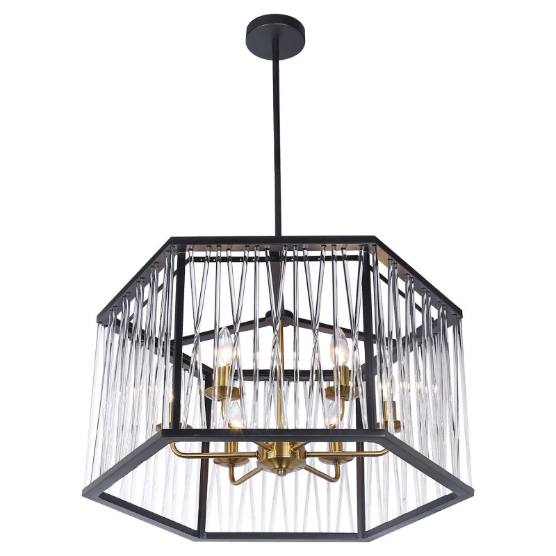 Люстра на штанге Lussole Loft Alberta LSP-8288