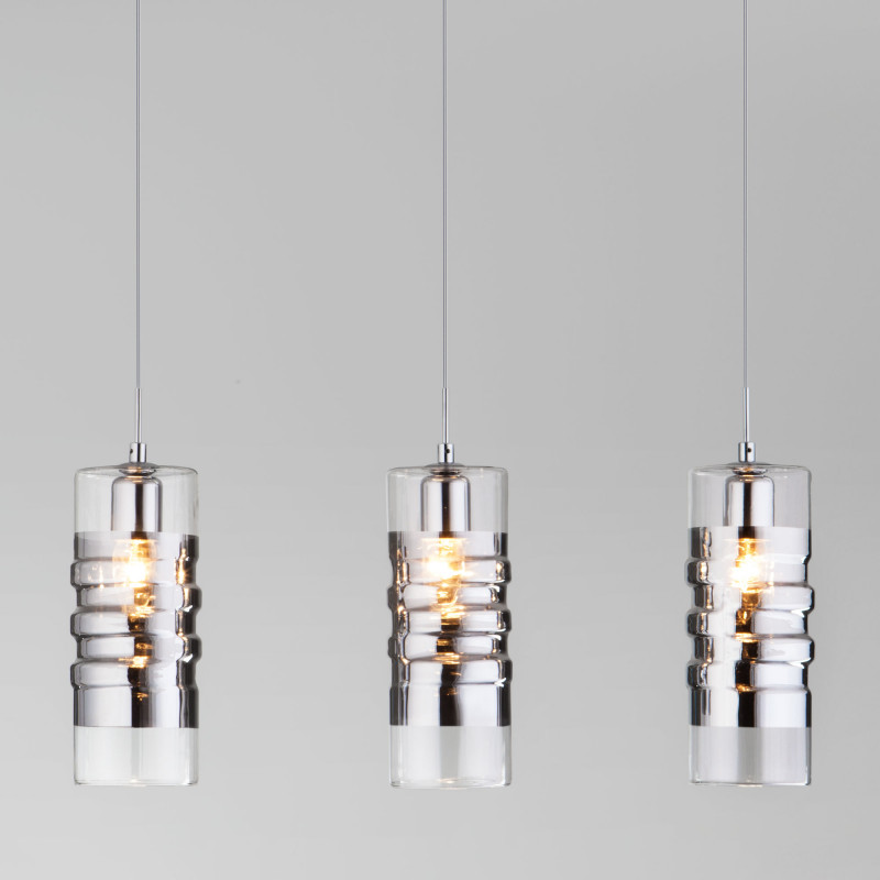 Подвесной светильник Eurosvet 50185/3 хром