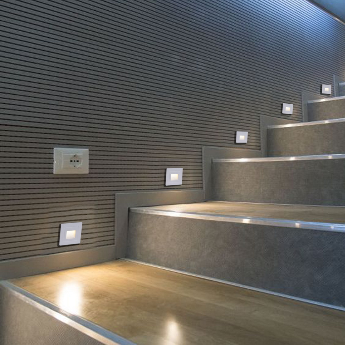 Подсветка для лестниц Reluce 86601-9.0-001TL LED1W WT