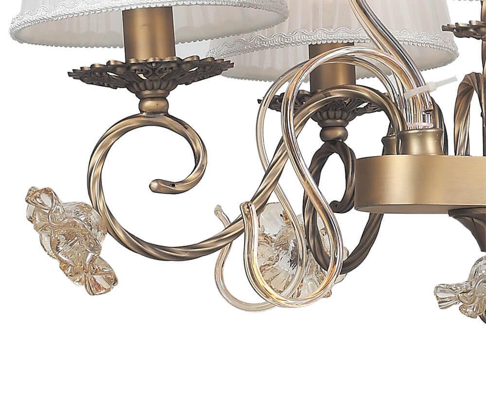 Подвесная люстра Lumien Hall Летисия P17075/6HEW