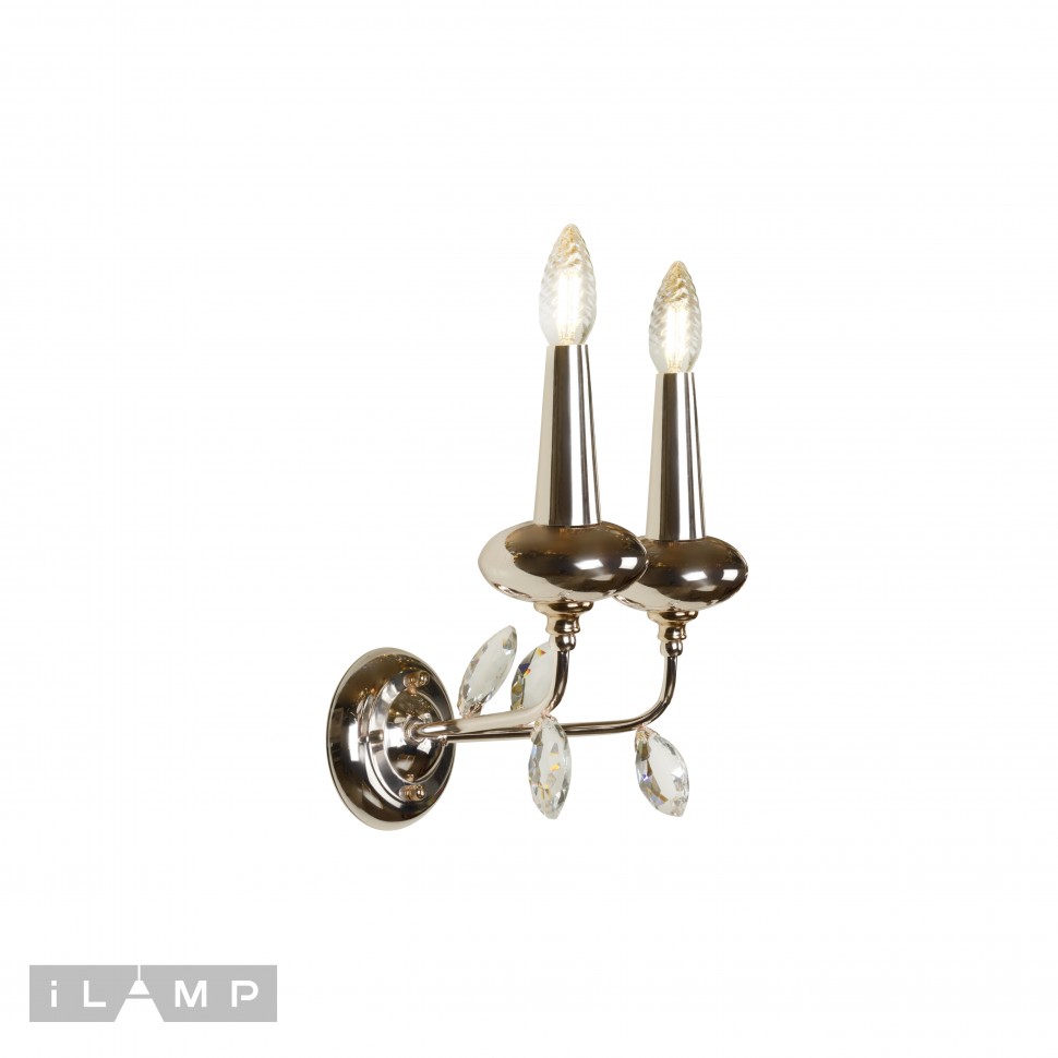 Бра iLamp Dames B1020-2GD