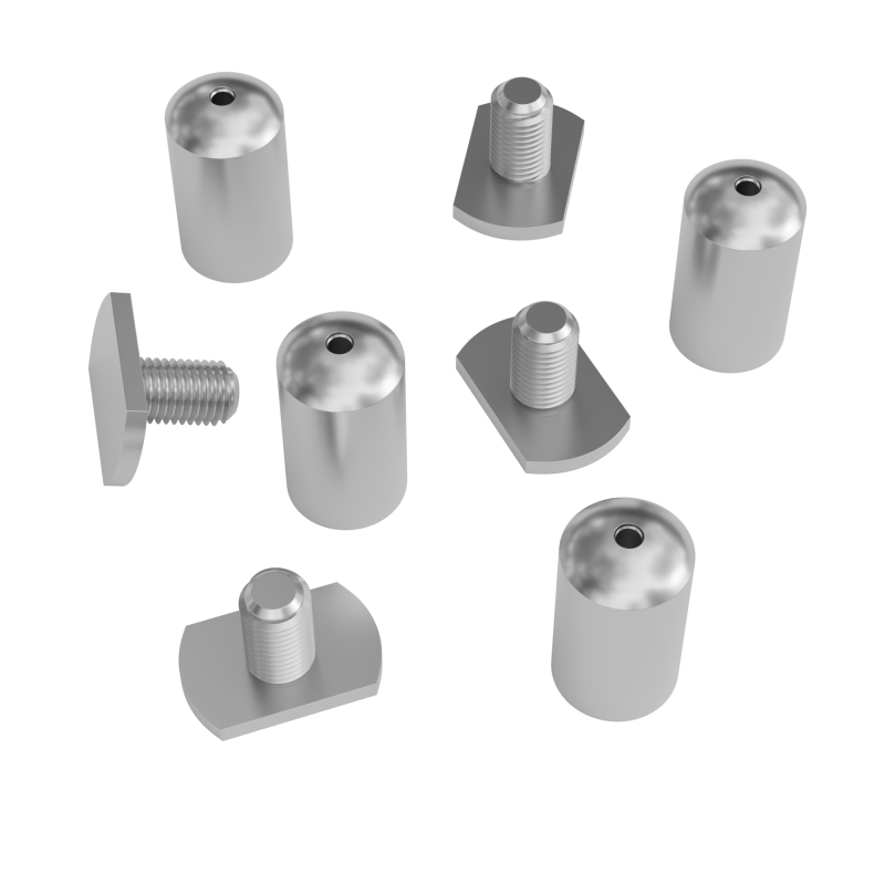 Комплект крепежей для алюминиевого профиля Apeyron К-08-40 (4 шт)