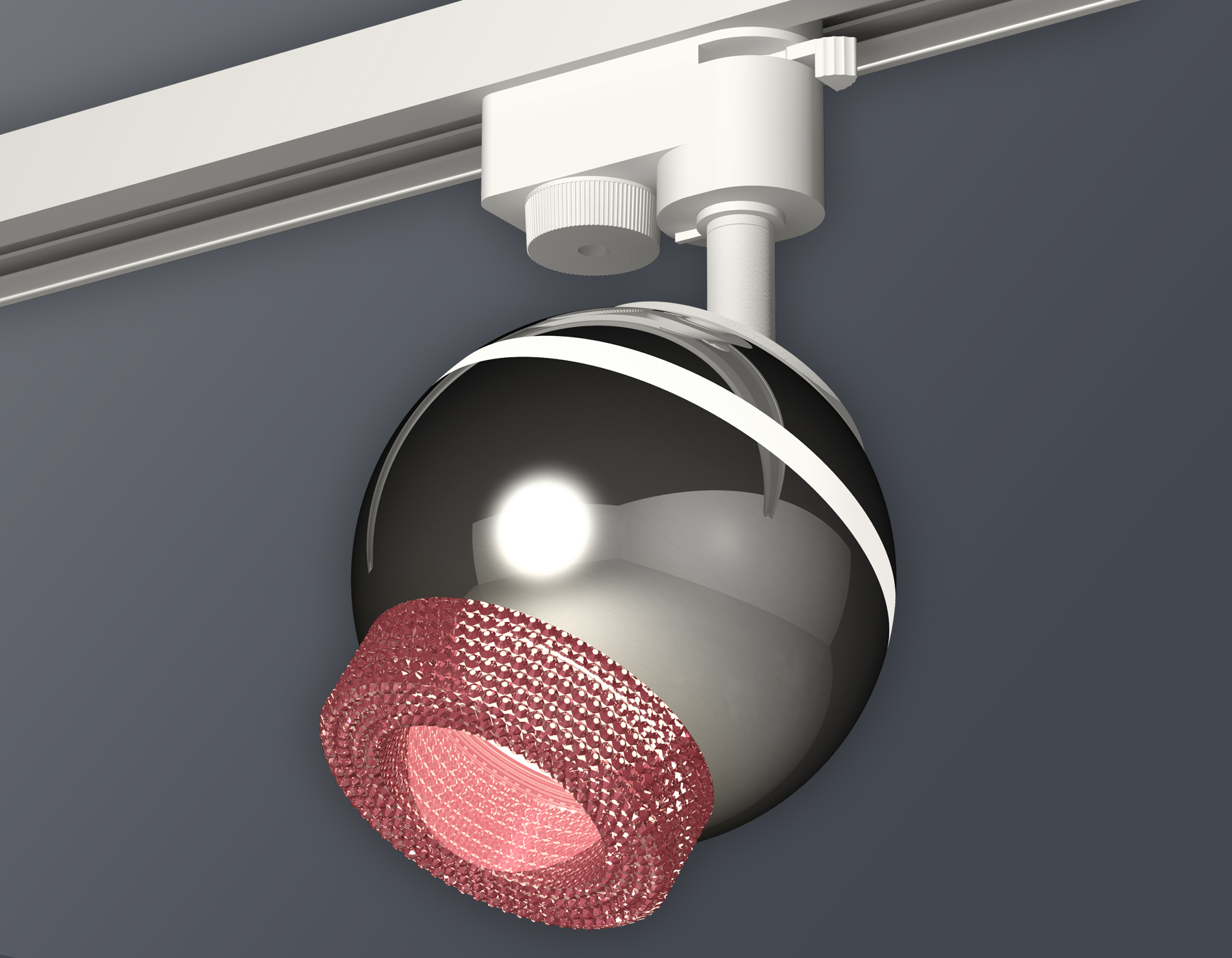Трековый однофазный светильник с подсветкой Ambrella Light Track System XT1104003 (A2520, C1104, N7193)