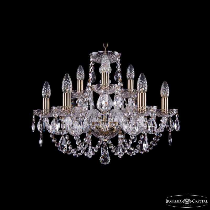 Подвесная люстра Bohemia Ivele Crystal 1406/6+3/195 Pa
