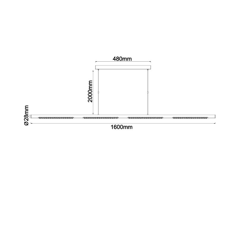 Подвесной светильник хай-тек Mantra Meca 9117