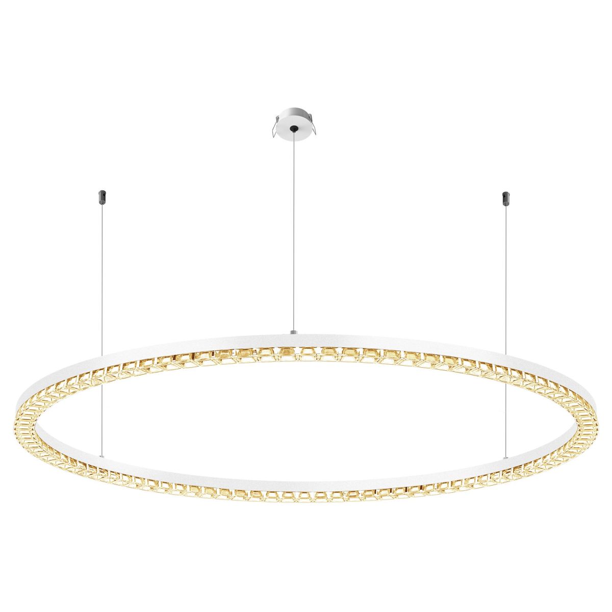 Подвесная люстра Arlight SP-DIAMOND-R1250-80W Day4000 (WH, 45 deg, 230V, TRIAC) 054497