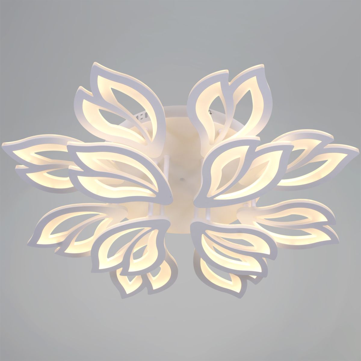 Потолочная люстра флористика Reluce 10150-0.3-8+4 WH