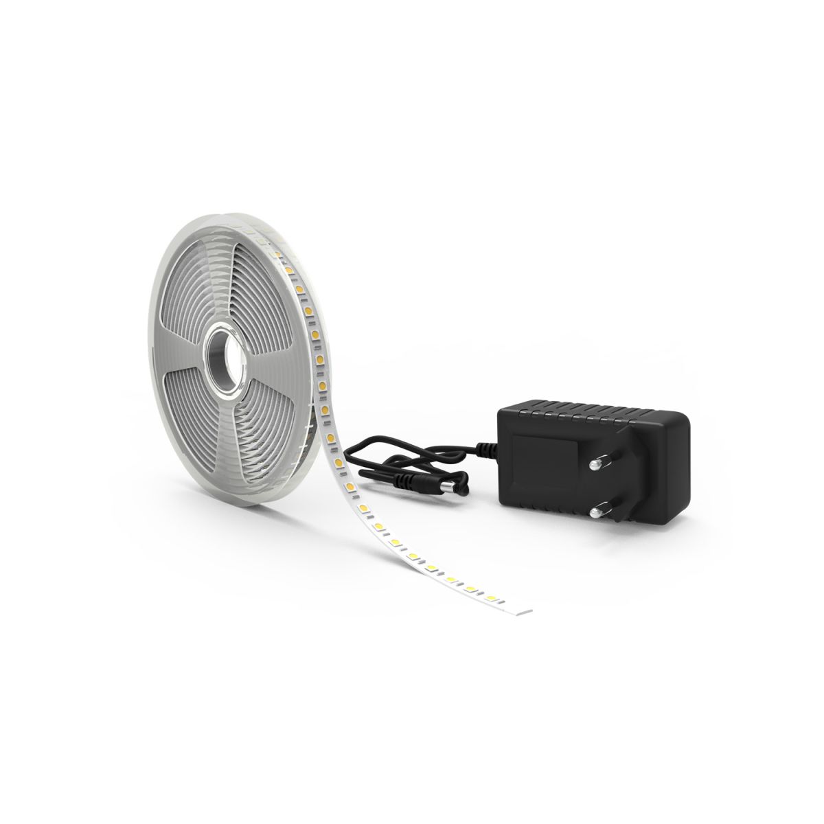 Светодиодная лента Gauss Basic 12В 5050 10Вт/м 3000K 5м IP20 BT044