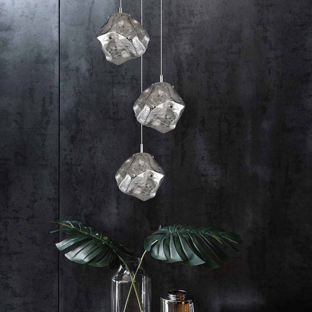 Подвесной светильник Zumaline ROCK P0488-03A-B5FZ