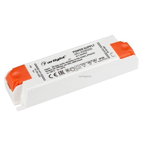 Блок питания Arlight ARJ-KE80350 (28W, 350mA, PFC) 024943
