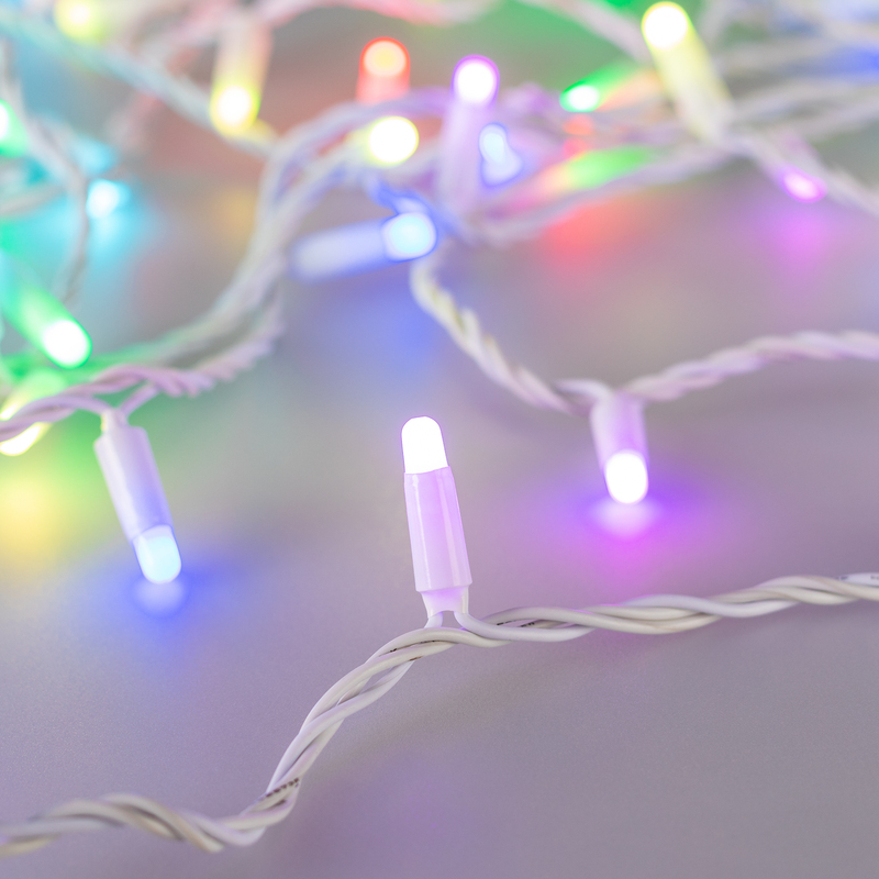 Светодиодная гирлянда Arlight ARD-String-Classic-10000-White-95LED-Milk-Live RGBW-DMX 031749