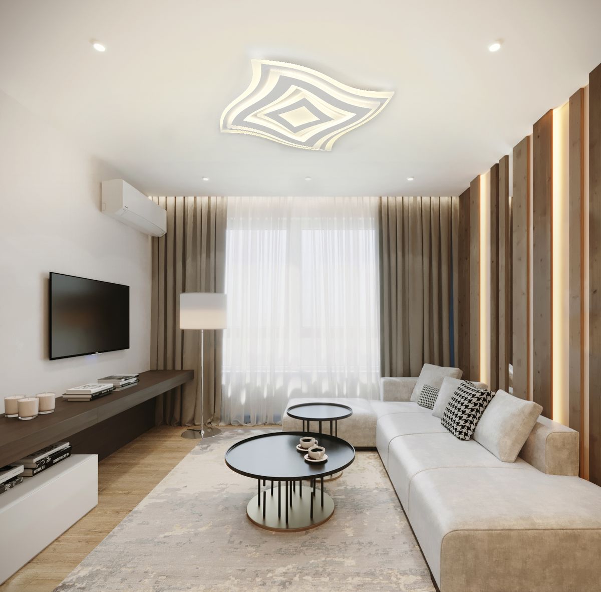 Потолочная люстра Natali Kovaltseva LED 81014/5C