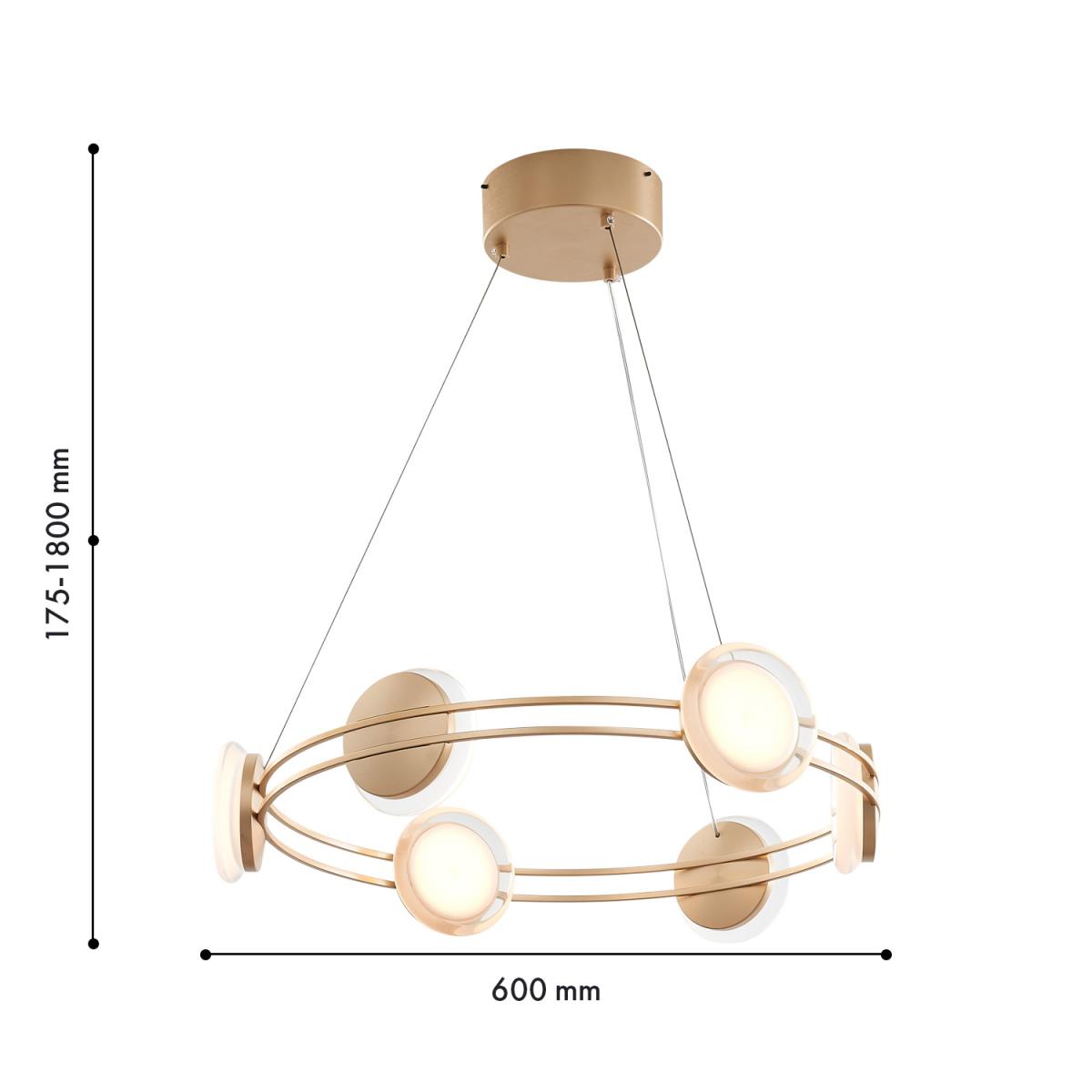 Подвесная люстра Favourite Yo-yo 4334-6P
