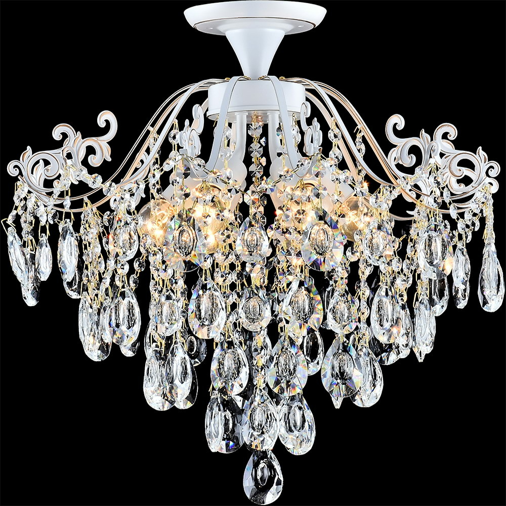 Потолочная люстра Reluce 04062-0.3-06 WH+GOLD PN