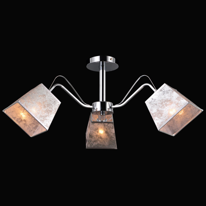 Люстра на штанге Natali Kovaltseva PRONTO 75056/3C CHROME