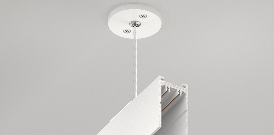 Подвес для трековой системы Luminotti Slimline L.200.10.WH