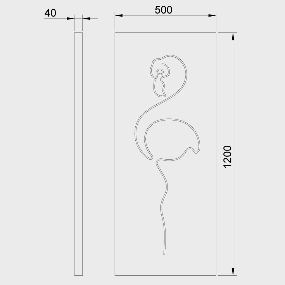 Световое панно Mantra Trazos 7265