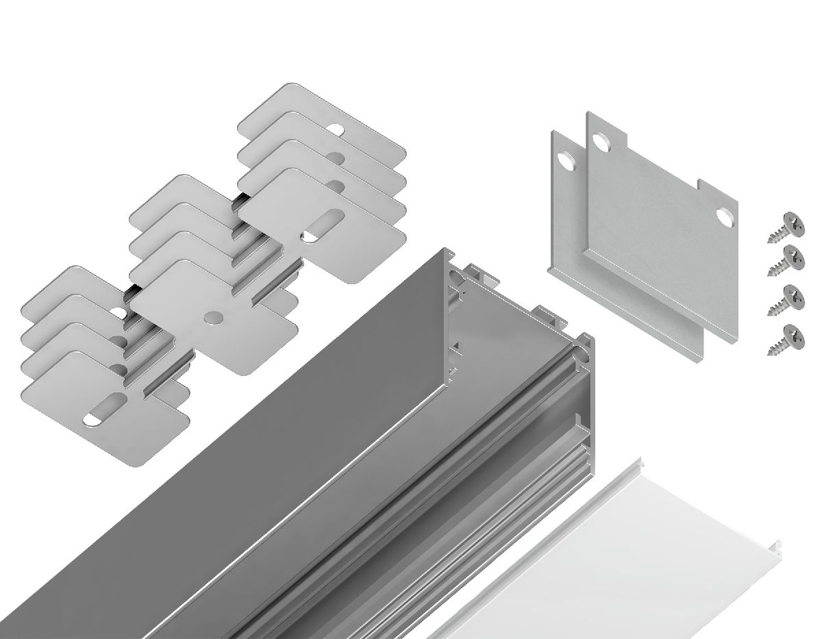 Алюминиевый профиль Ambrella Light Profile System GP2500AL