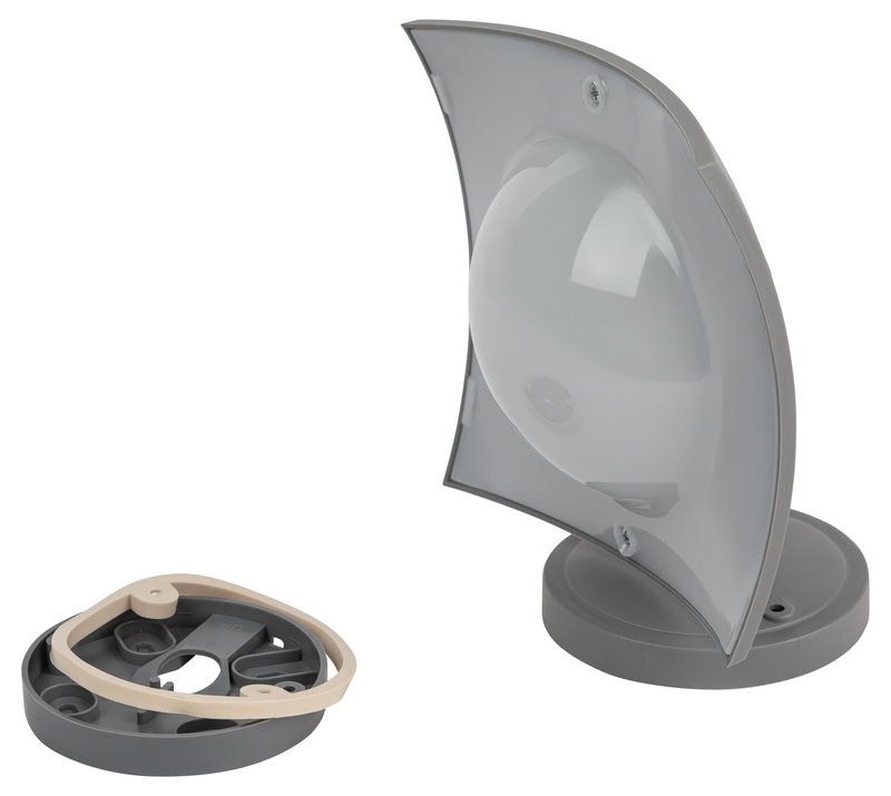 Уличный настенный светильник Эра ДБУ 07-8-004 У1 «Дели 4» серый Б0057526