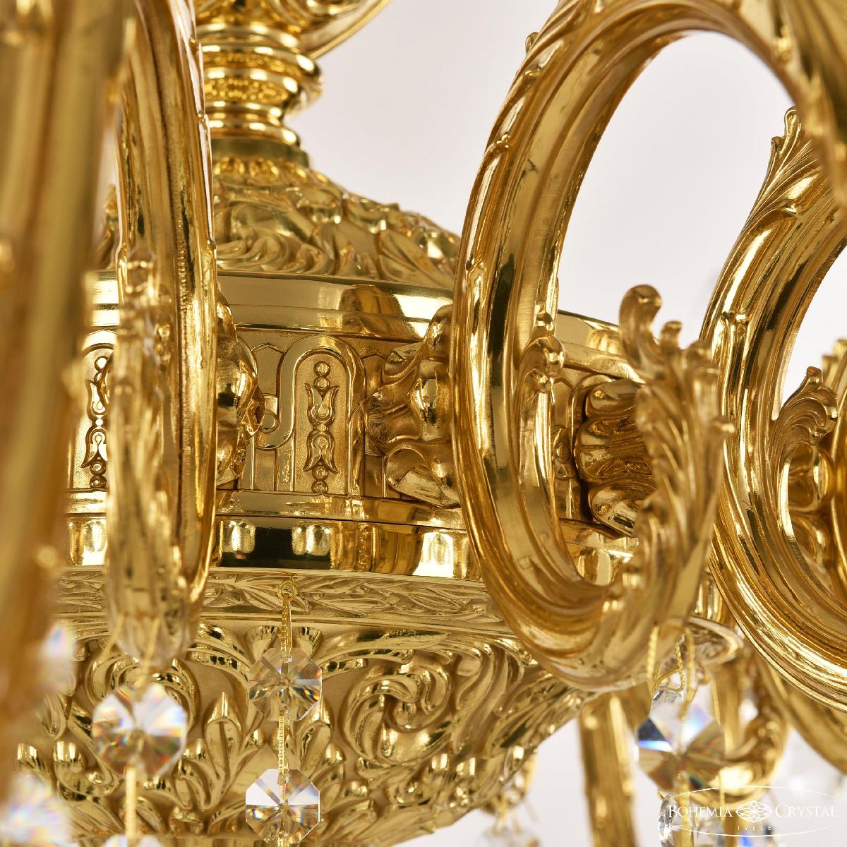 Подвесная люстра Bohemia Ivele Crystal Florence 71301/12/360 A G