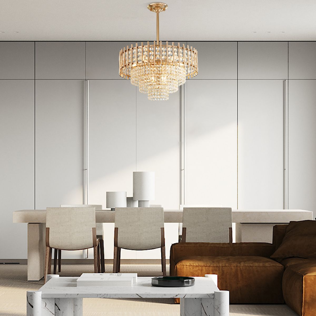 Люстра на штанге Arte Milano Sorrento 376109/7/300/490 GD