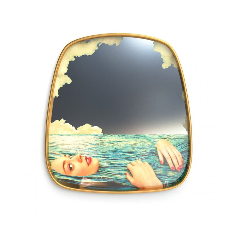 Зеркало Sea Girl Seletti Toiletpaper Mirror 17043