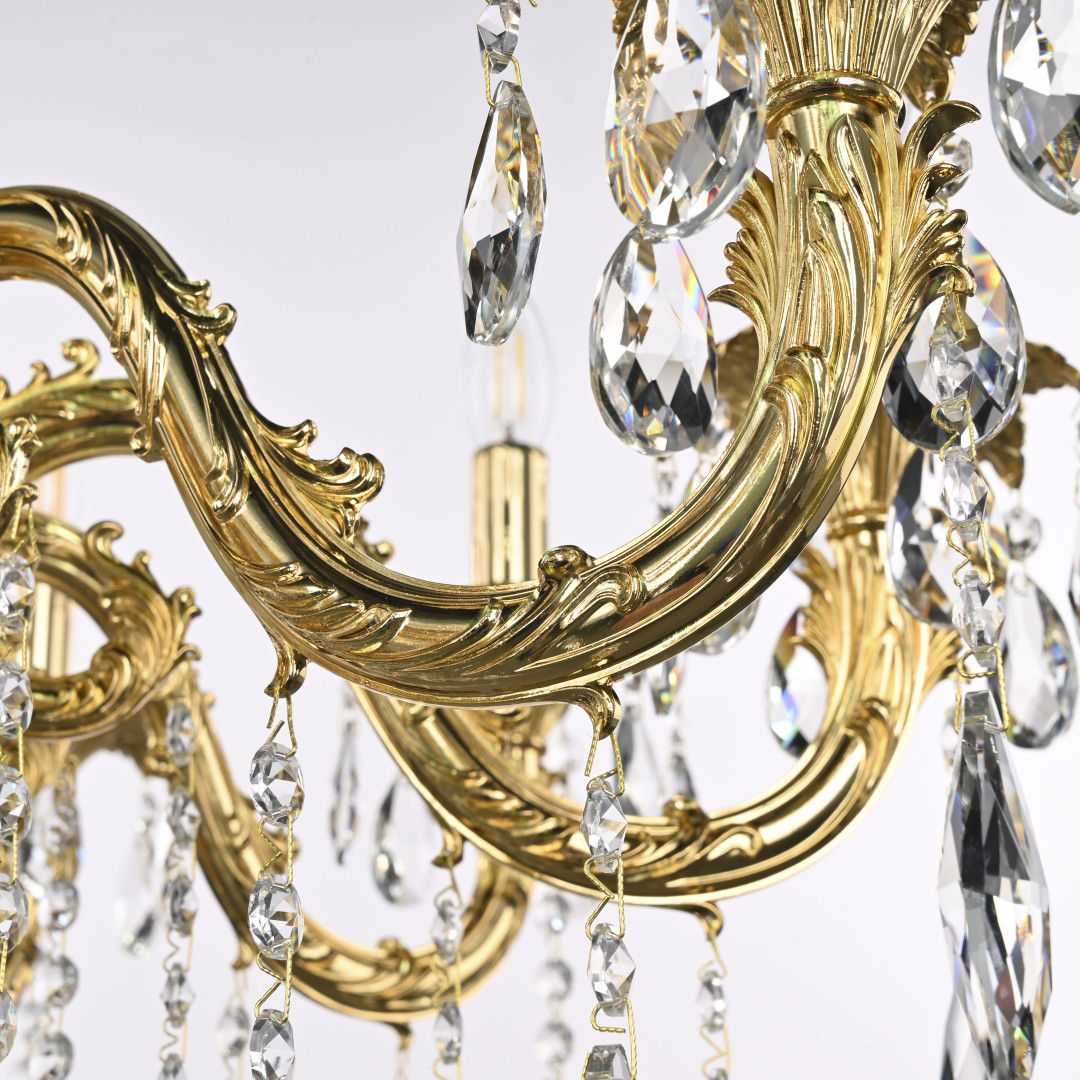 Подвесная люстра Bohemia Ivele Crystal AL79101/10/250 B G