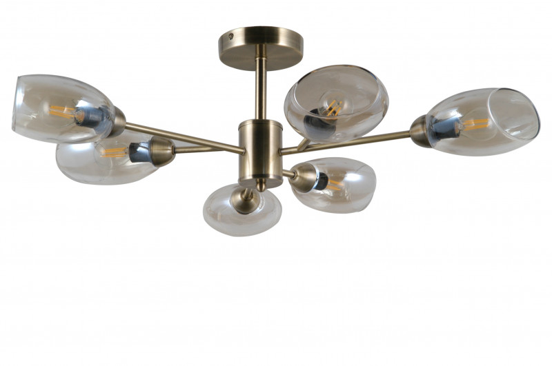 Люстра на штанге Natali Kovaltseva 81037/6C ANTIQUE