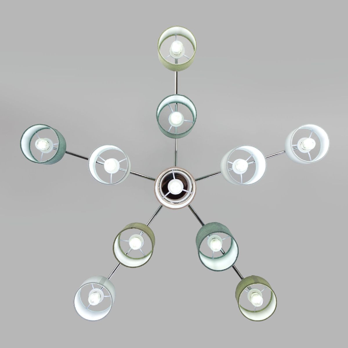 Люстра на штанге Eurosvet Pastel 60151 хром a064985