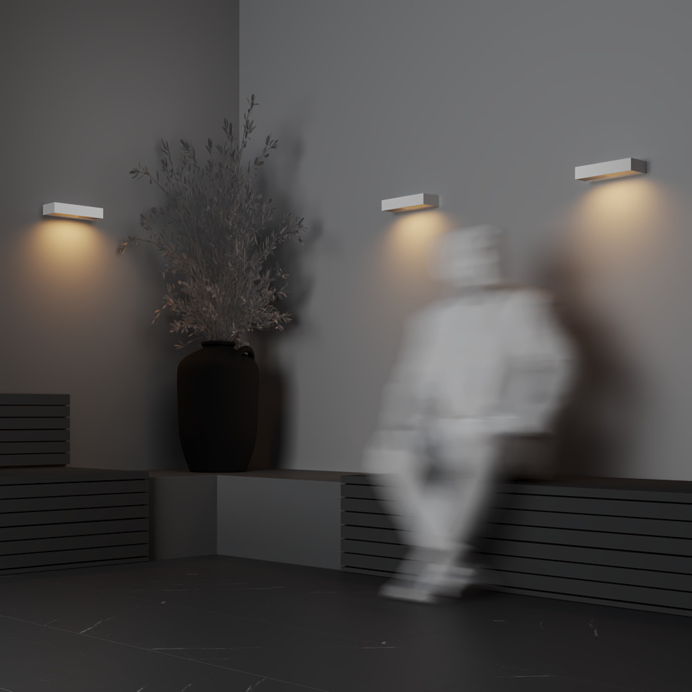 Уличный настенный светильник Maytoni Lot O428WL-L10W3K