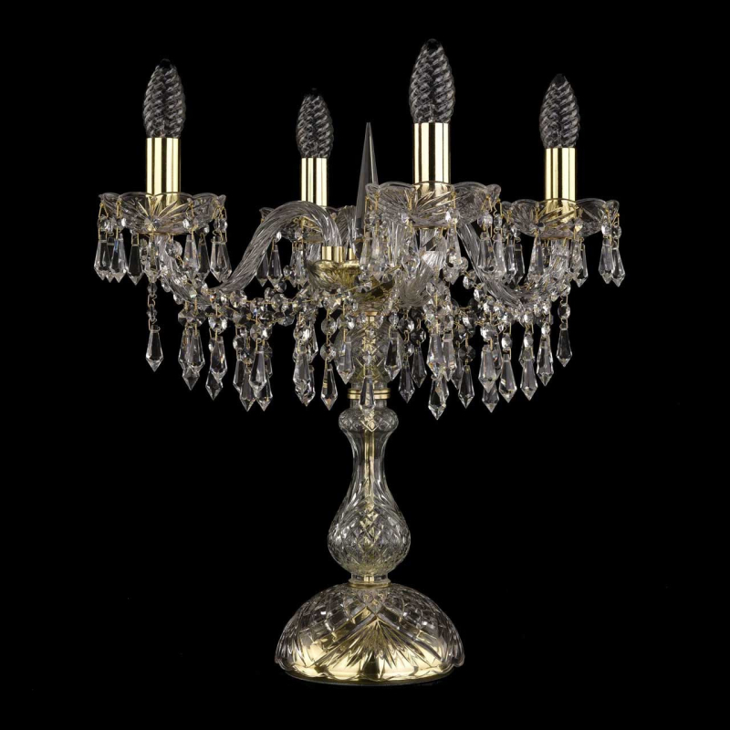 Настольная лампа Bohemia Ivele 1403L/4/141-47/G