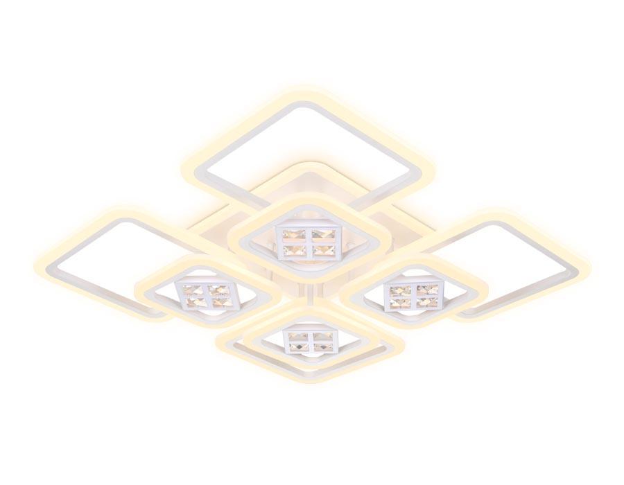 Потолочная светодиодная люстра Ambrella Light Acrylica Ice FA289