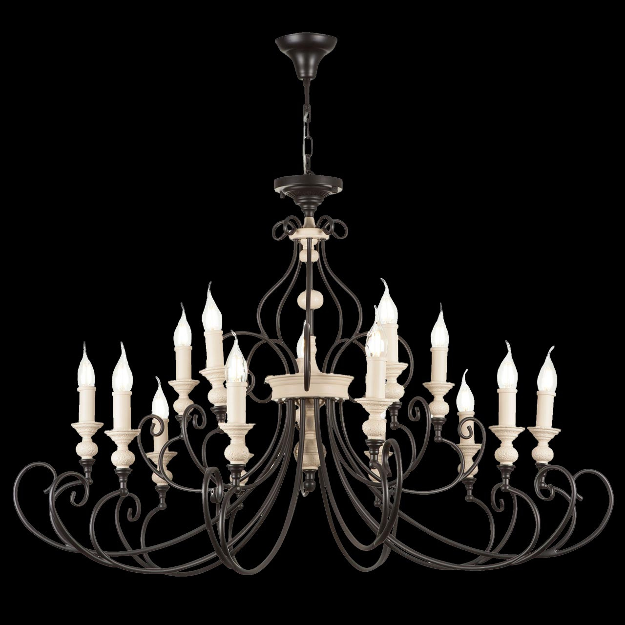 Подвесная люстра Maytoni Karina H631PL-15B