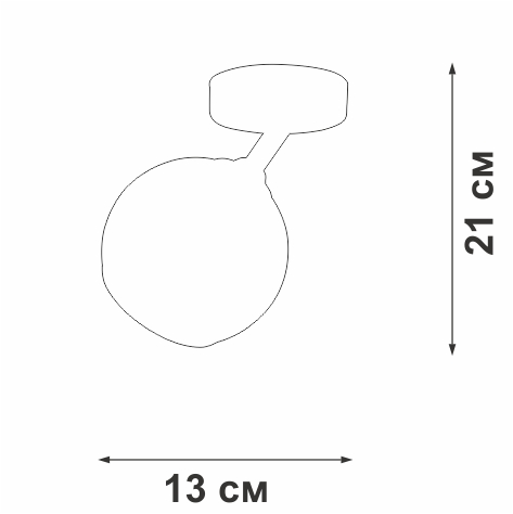 Спот Vitaluce V4313-0/1PL